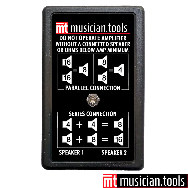 Musician.Tools External Speaker Expander for Guitar & Bass Amplifiers