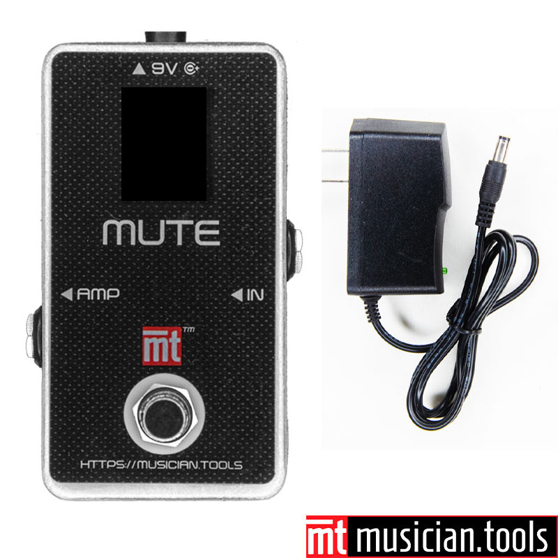 Musician.Tools Mute Footswitch with Power Supply