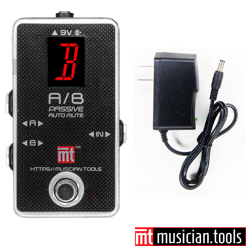 Musician.Tools Passive A/B Footswitch with Power Supply